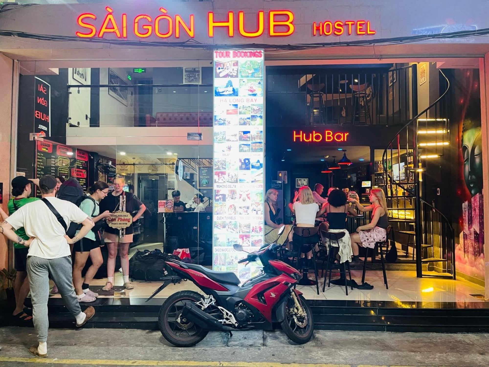 Saigon Hub Hostel Thành Pho Ho Chí Minh Esterno foto