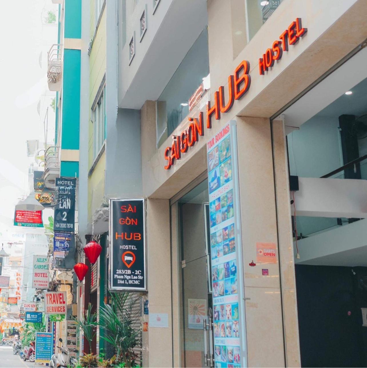 Saigon Hub Hostel Thành Pho Ho Chí Minh Esterno foto